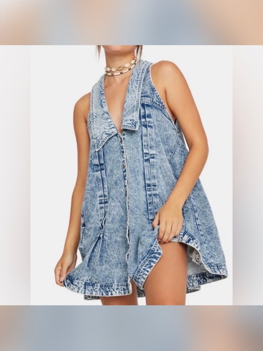 Free People Katie Halterneck dress